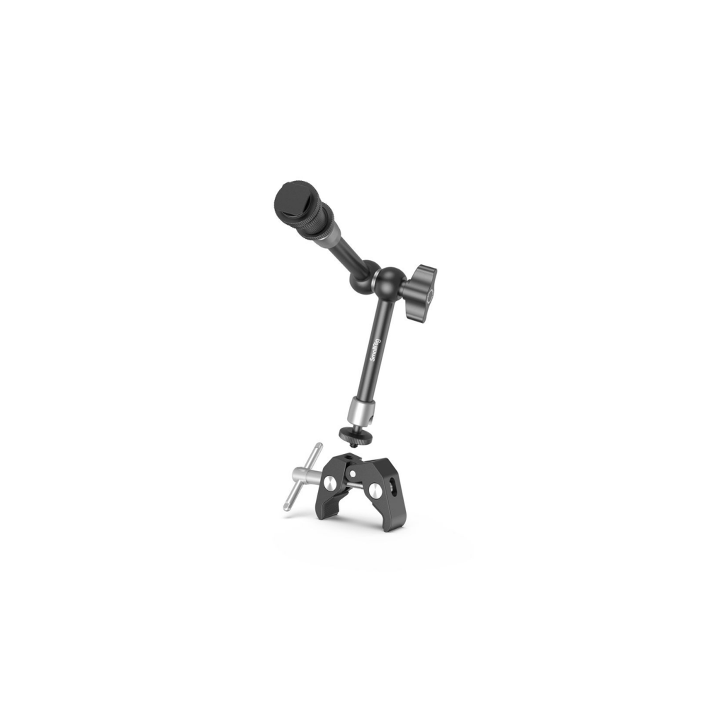 Pince en forme de crabe et bras magique (28 cm) avec griffe porte-accessoires